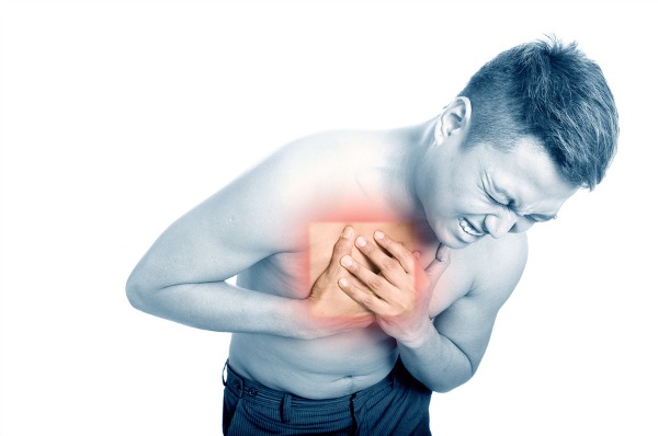 Do you get upper back or chest pain when breathing or twisting?
